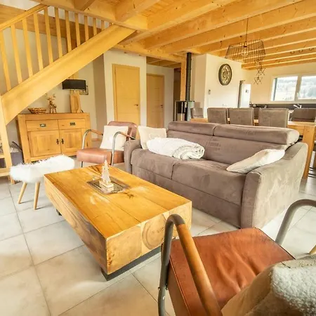 Alpstuga Chal'heureux, Divin Chalet Neuf 10 P, Jacuzzi Gérardmer