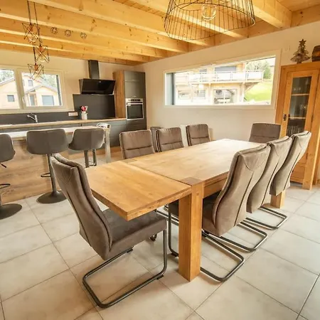 شاليه Chal'heureux, Divin Chalet Neuf 10 P, Jacuzzi جوراردُميه