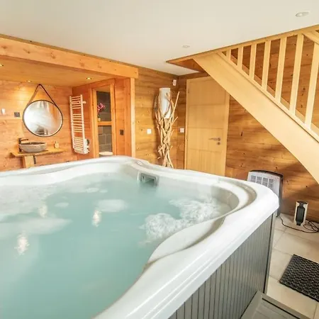 Chal'heureux, Divin Chalet Neuf 10 P, Jacuzzi *
