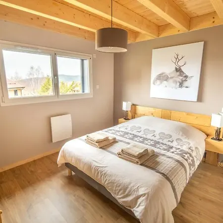 Chal'heureux, Divin Chalet Neuf 10 P, Jacuzzi جوراردُميه